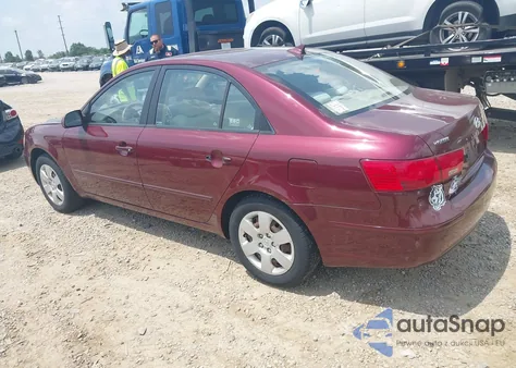 2009 Hyundai Sonata Gls from USA, damaged, VIN 5NPET46C39H481240